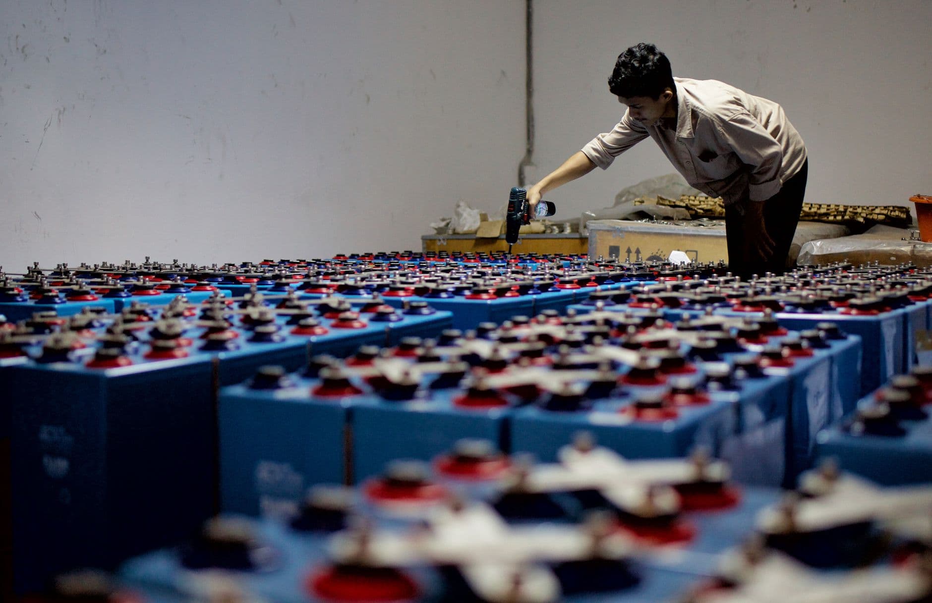 China's Solar Giants Bet on Batteries