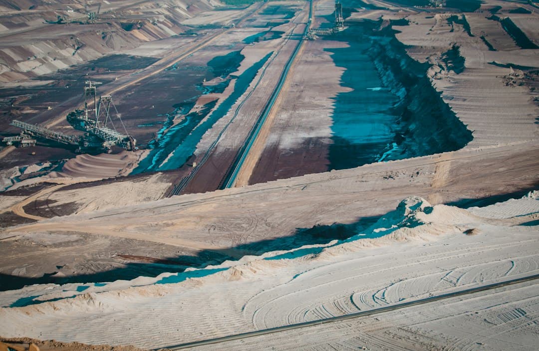 What is InSAR and how is it used to monitor ground deformation at mine sites?